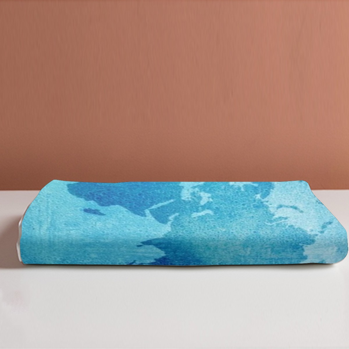 World Map Quilt Cover + Pillow Case - Image 3