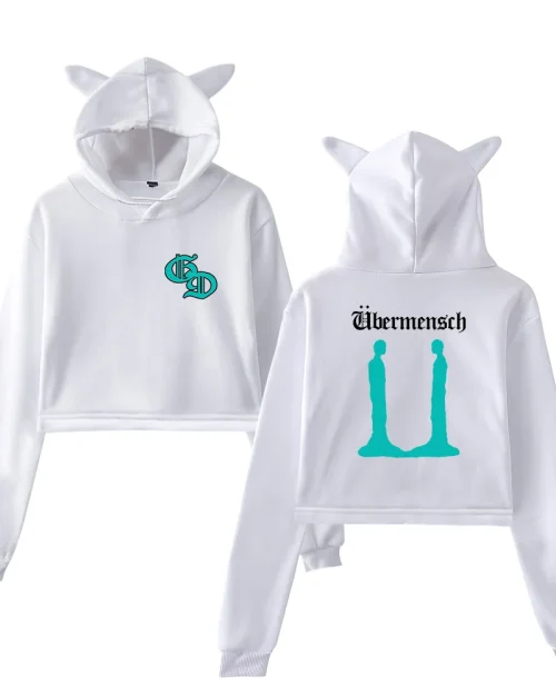 G-DRAGON GD Monogram Cropped Hoodie