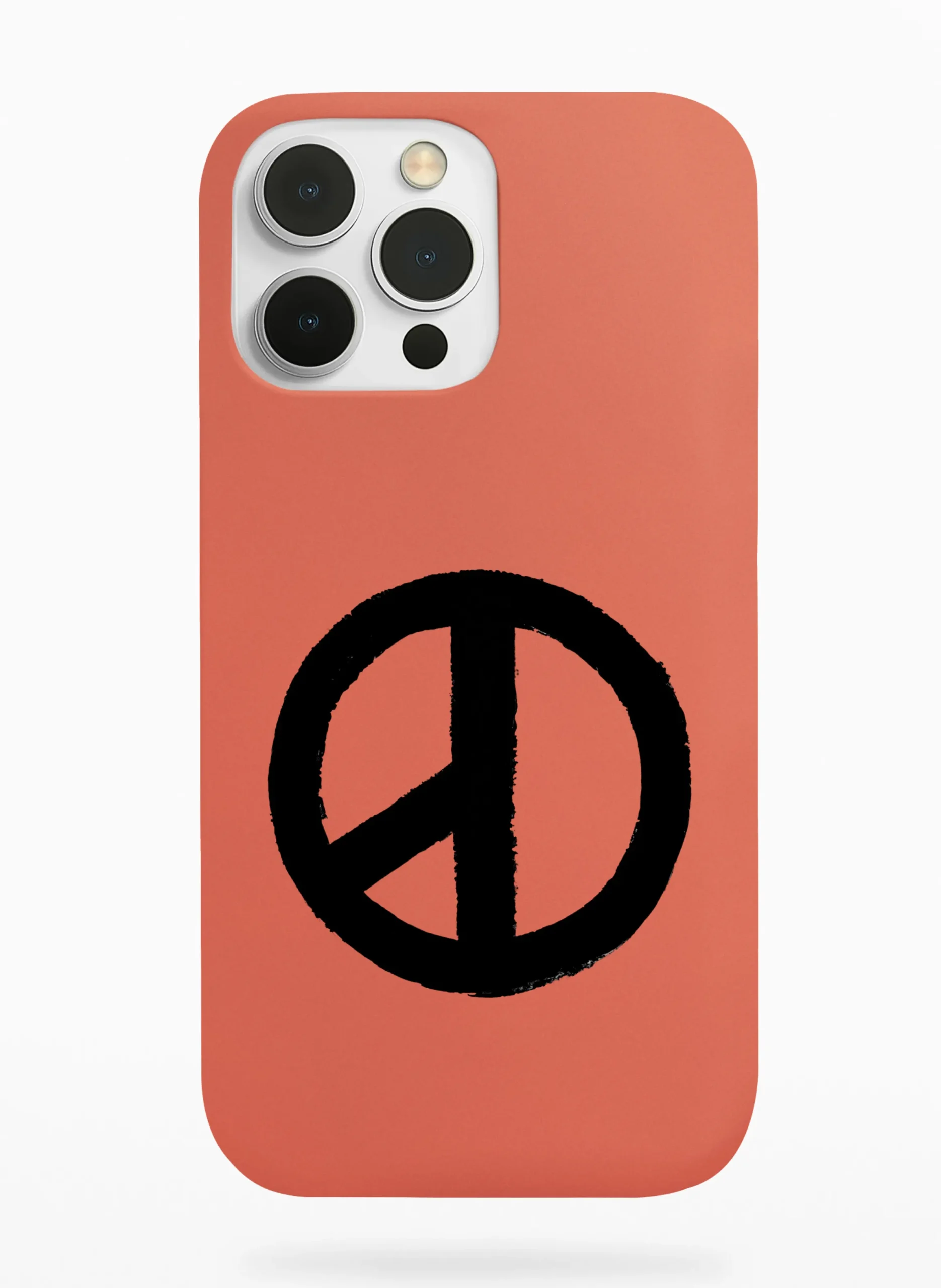 G-DRAGON Peace Emblem Phone Case - Coral, Apple iPhone 18
