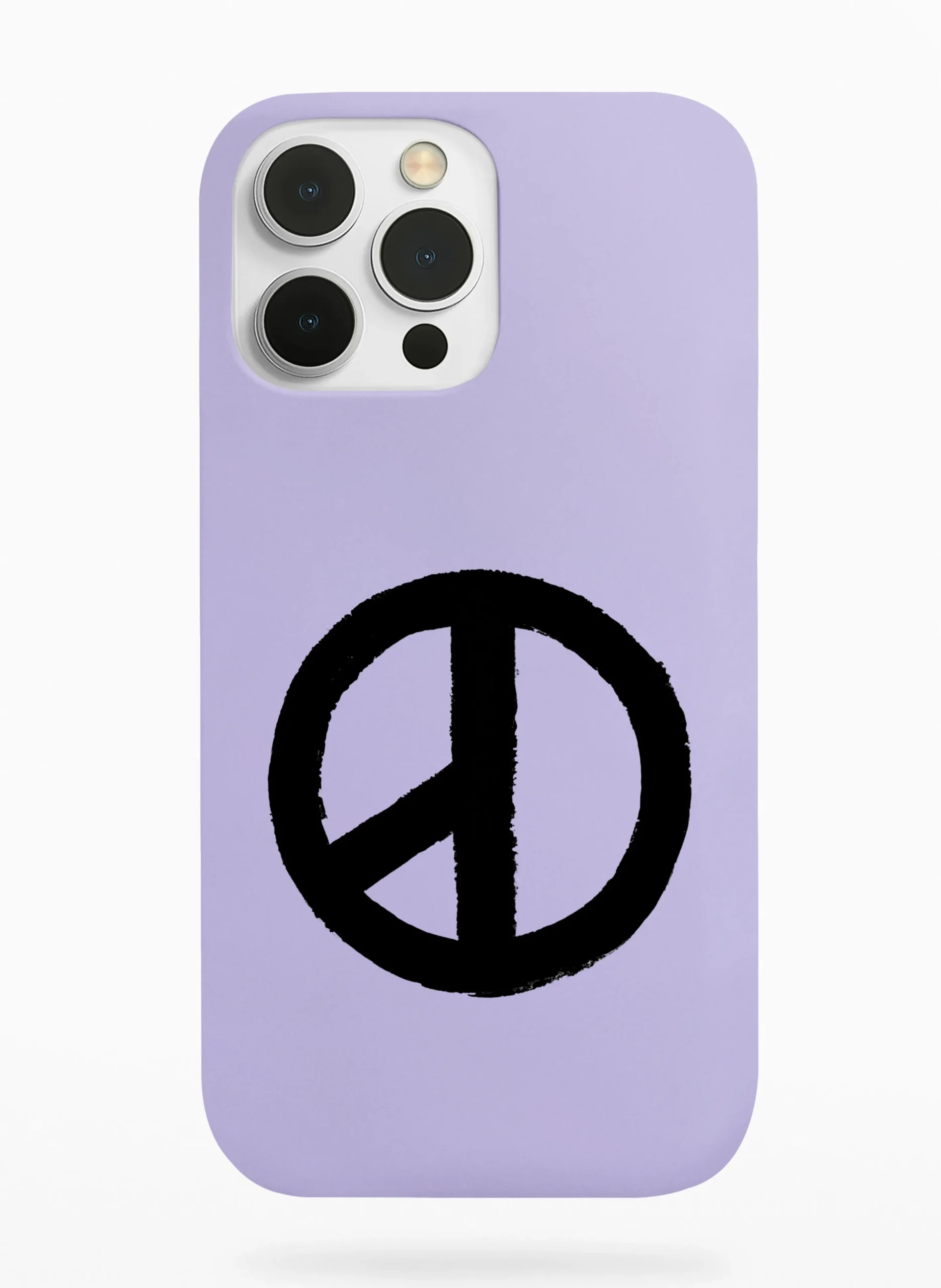 G-DRAGON Peace Emblem Phone Case - Lavender, Apple iPhone 18