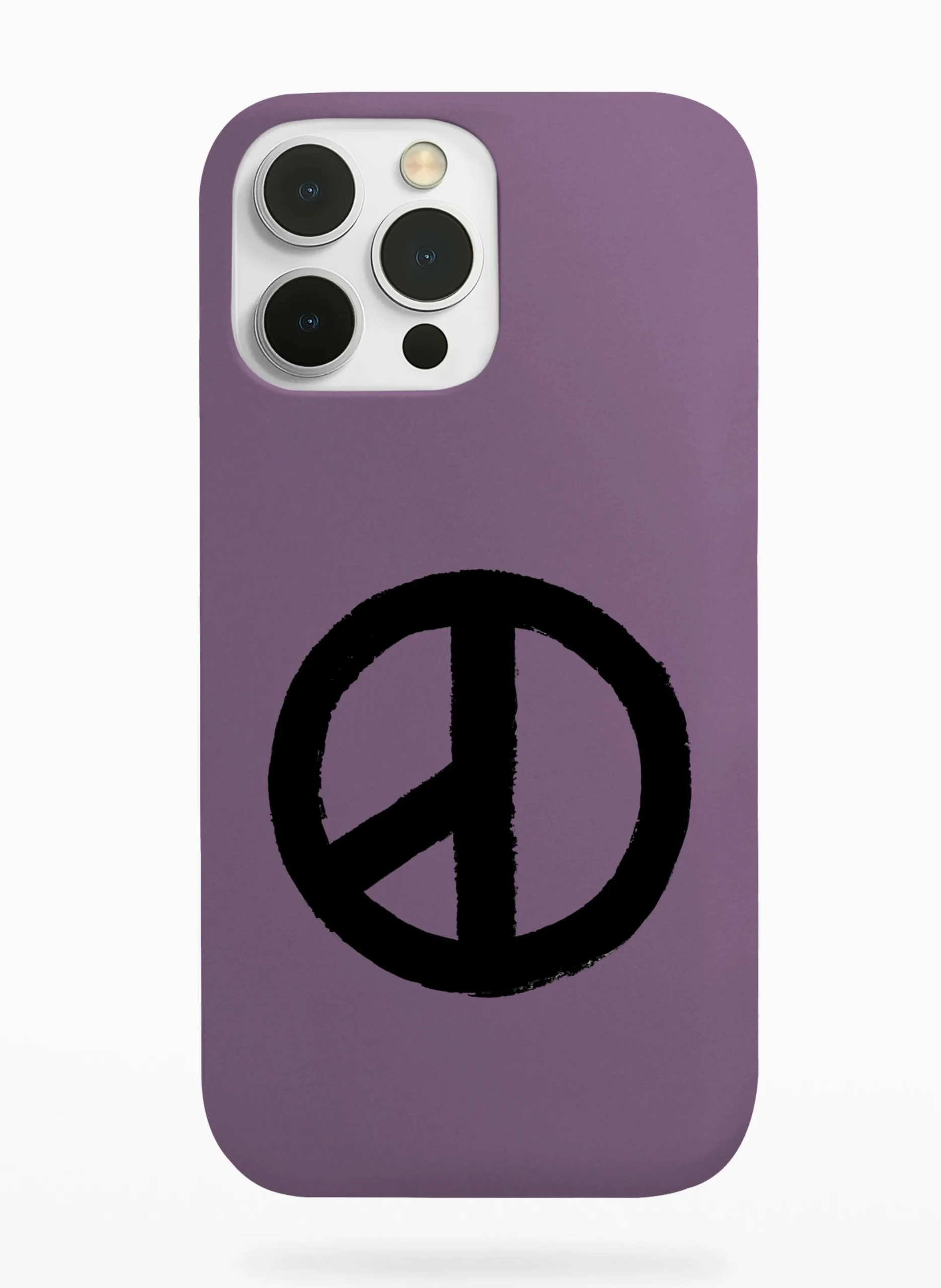 G-DRAGON Peace Emblem Phone Case - Plum, Apple iPhone 18
