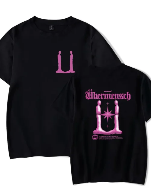 G-DRAGON Pink Ubermensch T-Shirt
