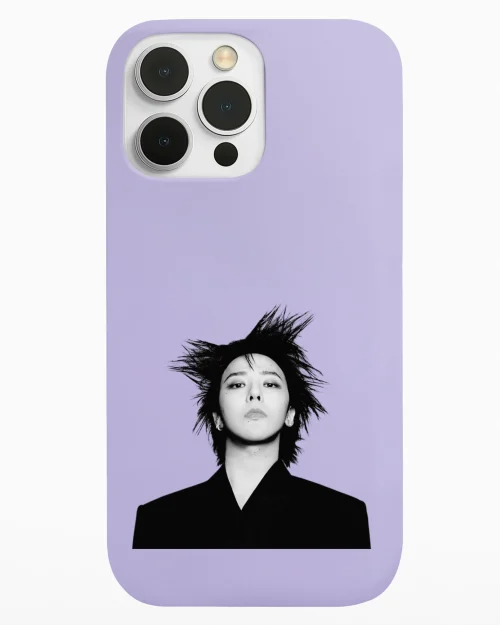 G-DRAGON Portrait Phone Case - Lavender, Apple iPhone 18