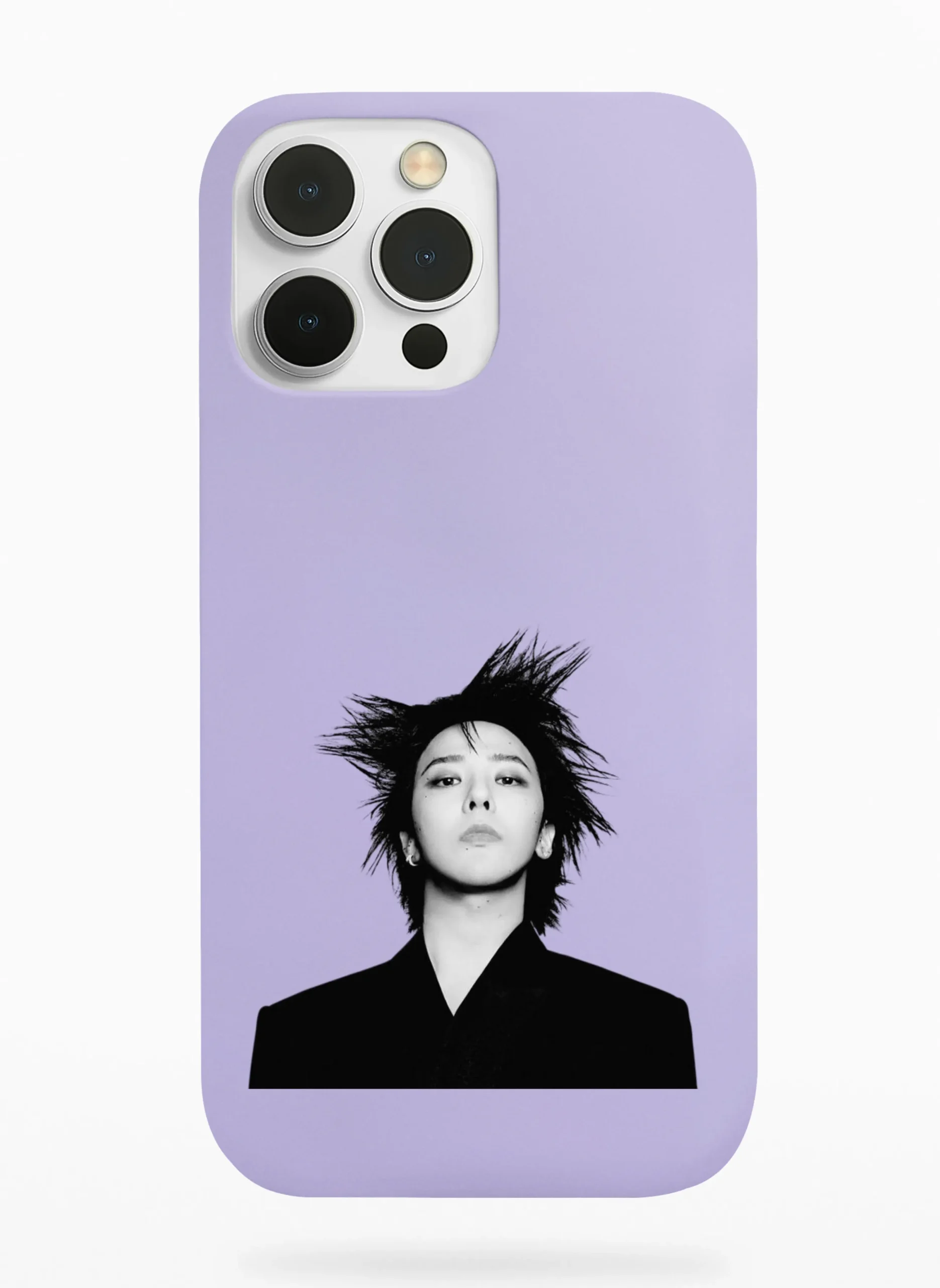 G-DRAGON Portrait Phone Case - Lavender, Apple iPhone 18
