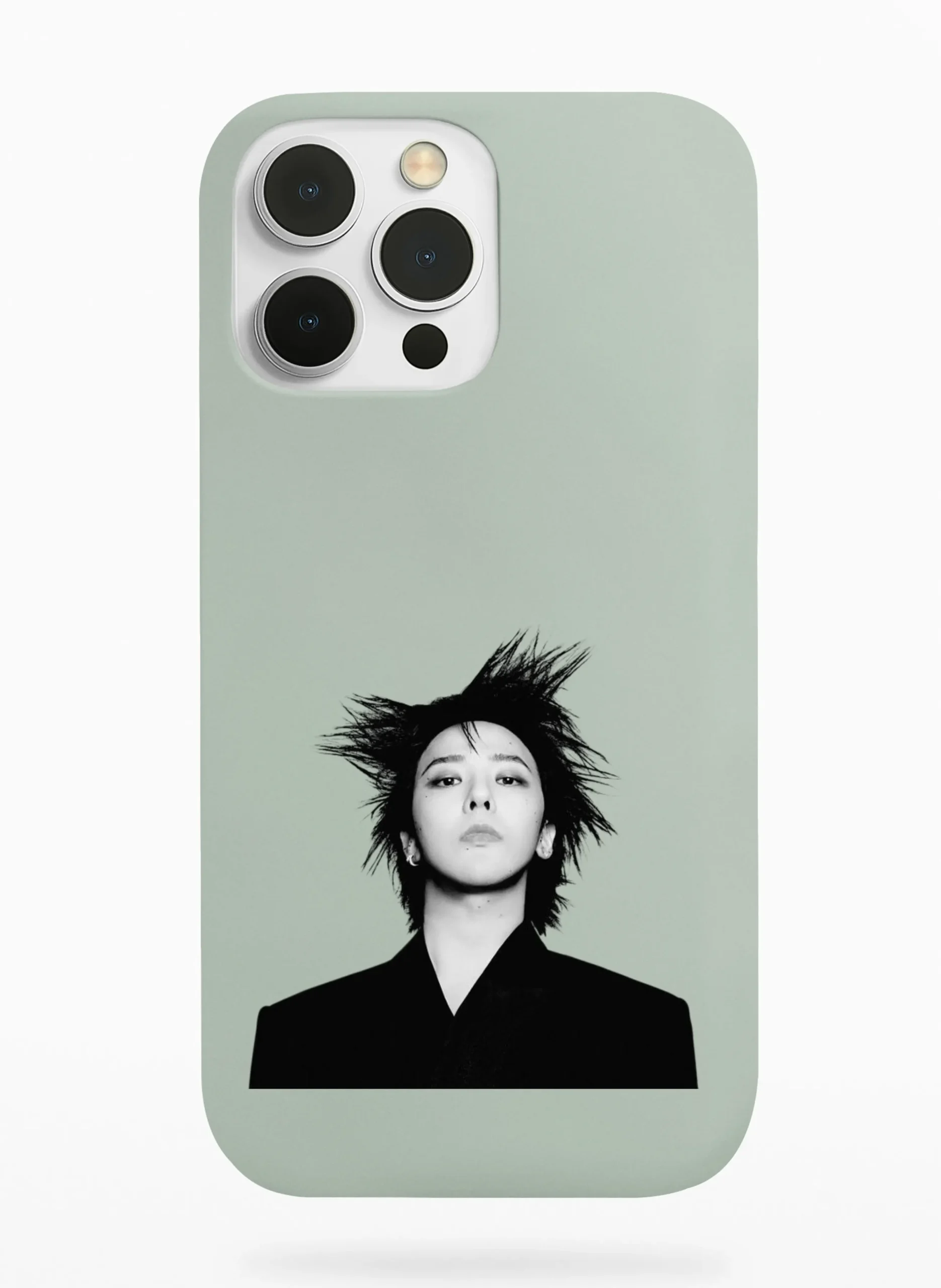 G-DRAGON Portrait Phone Case - Sage, Apple iPhone 18