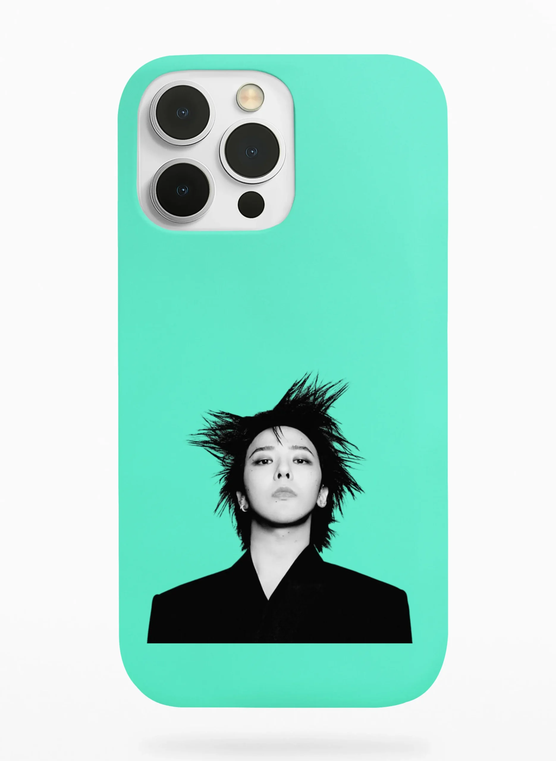 G-DRAGON Portrait Phone Case - Turquoise, Apple iPhone 18