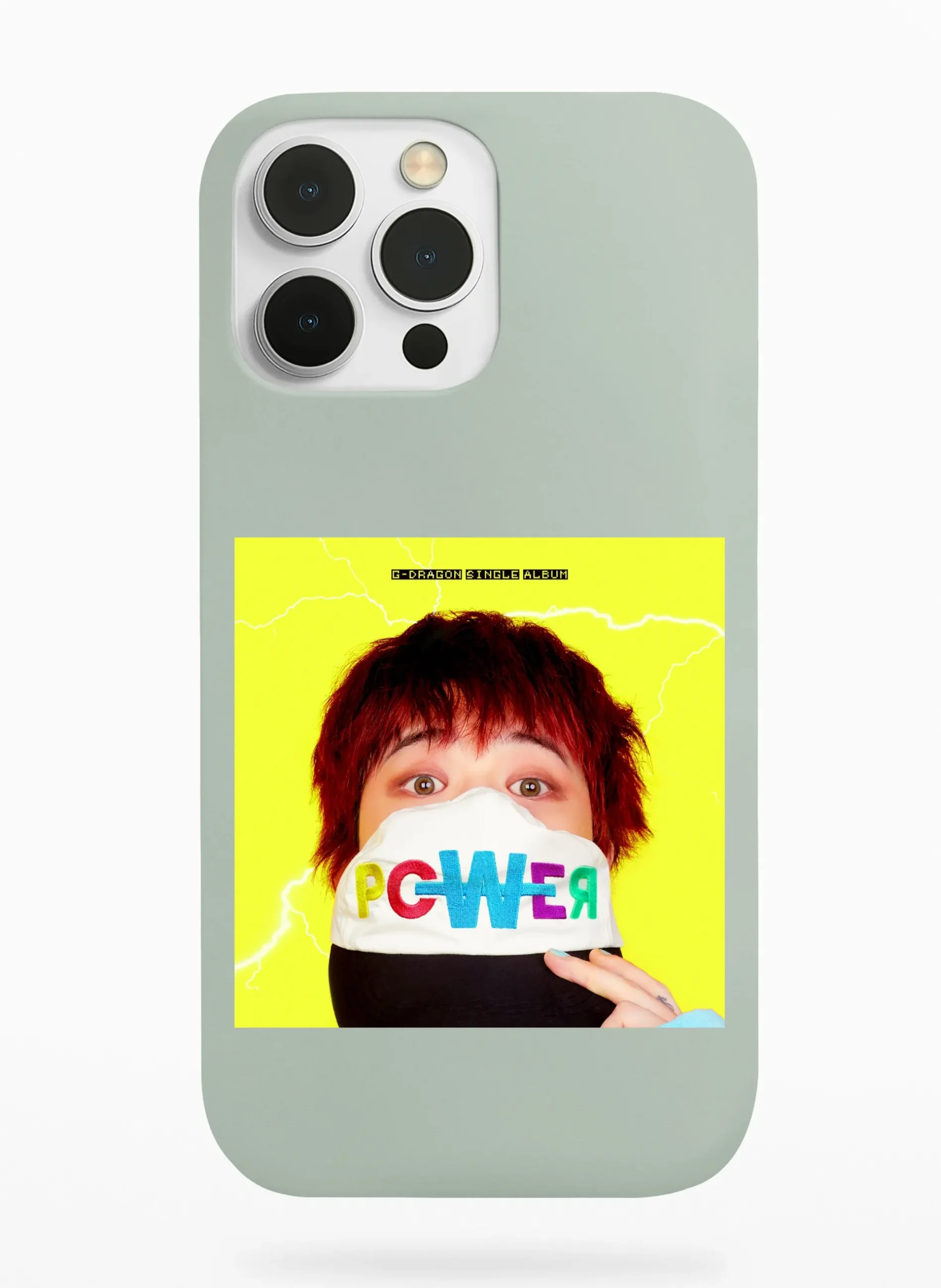 G-DRAGON POWER Phone Case - Sage, Apple iPhone 18