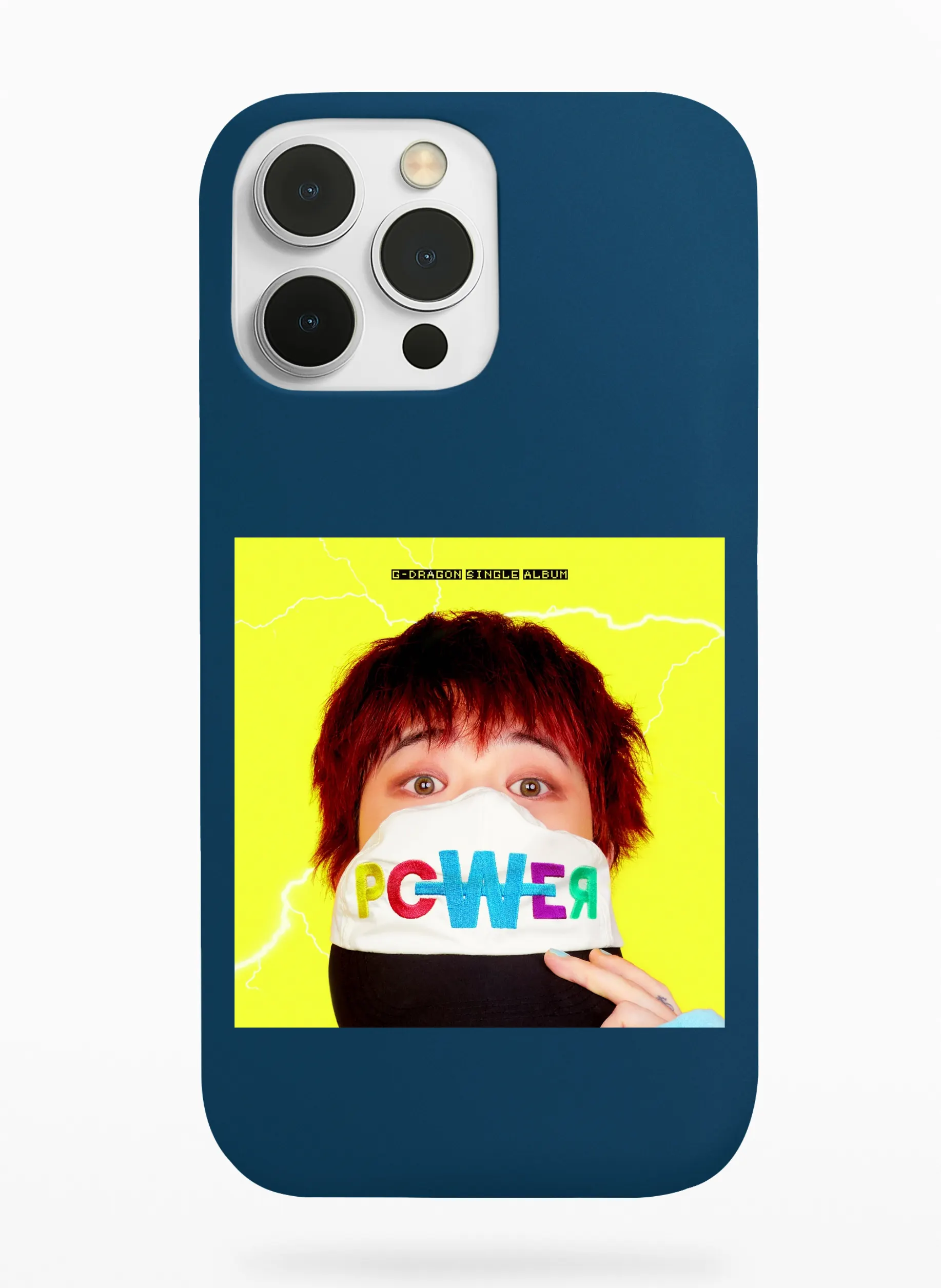G-DRAGON POWER Phone Case - Teal, Apple iPhone 18